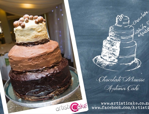 Chocolate Mousse Autumn Cake