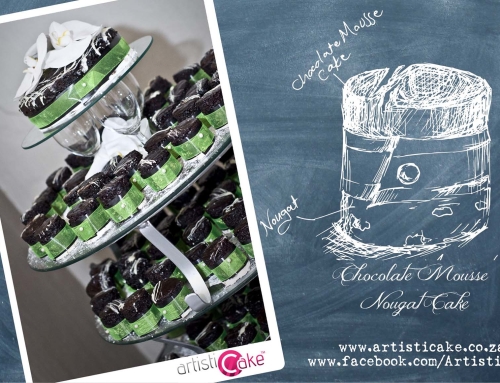 Chocolate Mousse Nougat Cake