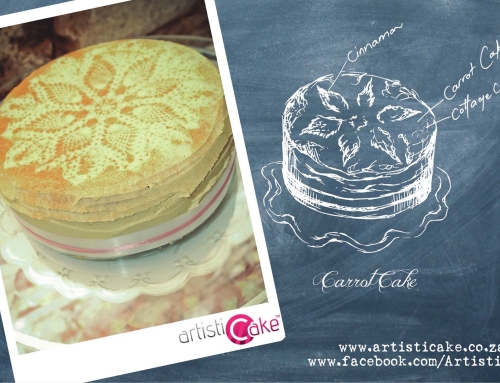Lace Pattin Carrot Cake